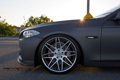 concave wheels on bmw 5 series f