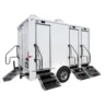 average wieght of a 4 unit portable restroom trailer