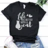 childless cat lady shirt